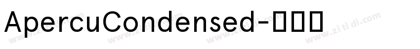 ApercuCondensed字体转换 ApercuCondensed字体转换