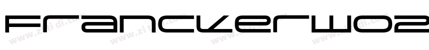 FranckerW02字体转换