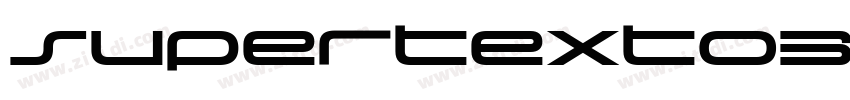 supertext03字体转换