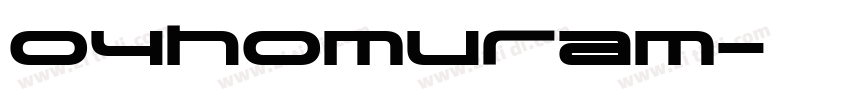 04homuram字体转换