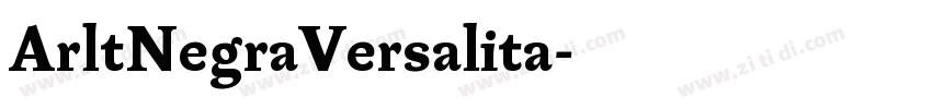 ArltNegraVersalita字体转换 ArltNegraVersalita字体转换