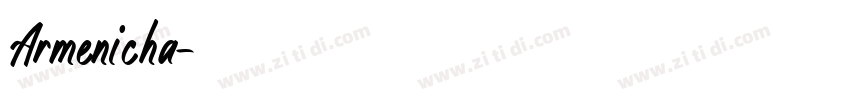 Armenicha字体转换