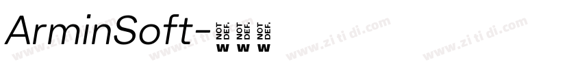 ArminSoft字体转换 ArminSoft字体转换