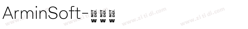 ArminSoft字体转换 ArminSoft字体转换