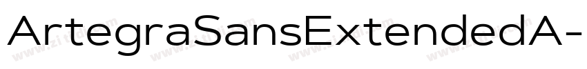 ArtegraSansExtendedA字体转换