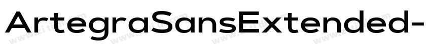 ArtegraSansExtended字体转换