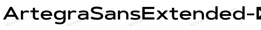 ArtegraSansExtended字体转换