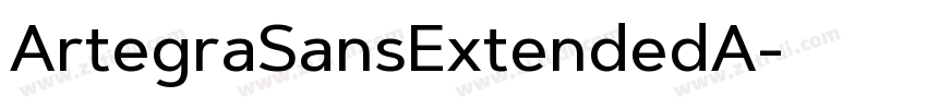 ArtegraSansExtendedA字体转换
