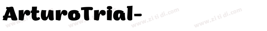 ArturoTrial字体转换