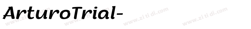 ArturoTrial字体转换