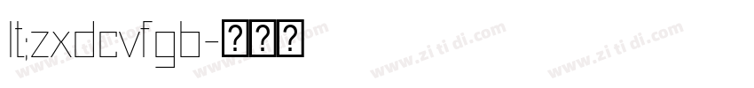 lt;zxdcvfgb字体转换