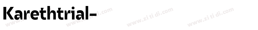Karethtrial字体转换