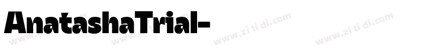 AnatashaTrial字体转换