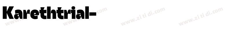 Karethtrial字体转换