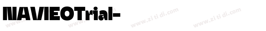 NAVIEOTrial字体转换