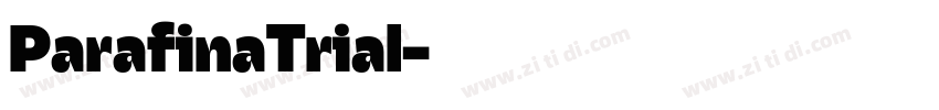 ParafinaTrial字体转换