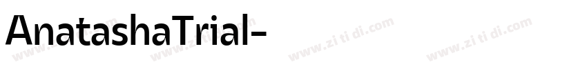 AnatashaTrial字体转换