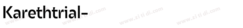 Karethtrial字体转换