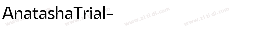 AnatashaTrial字体转换