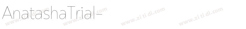 AnatashaTrial字体转换