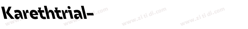 Karethtrial字体转换
