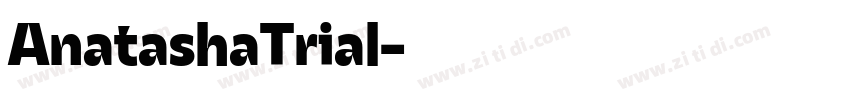 AnatashaTrial字体转换