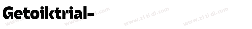 Getoiktrial字体转换