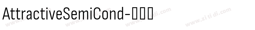 AttractiveSemiCond字体转换