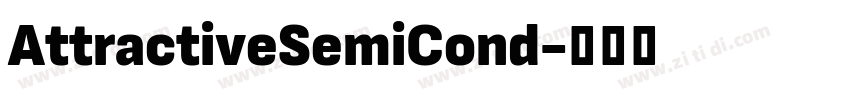 AttractiveSemiCond字体转换