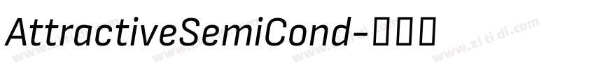 AttractiveSemiCond字体转换