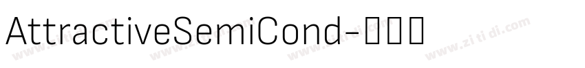 AttractiveSemiCond字体转换