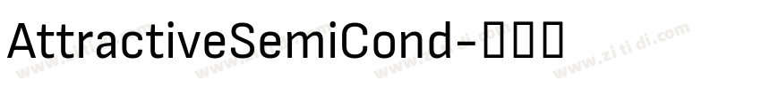 AttractiveSemiCond字体转换