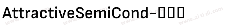 AttractiveSemiCond字体转换