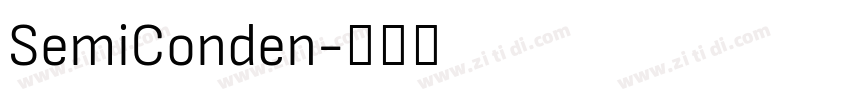 SemiConden字体转换