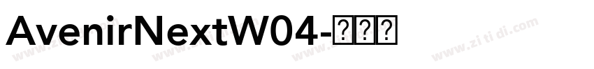 AvenirNextW04字体转换