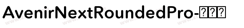 AvenirNextRoundedPro字体转换 AvenirNextRoundedPro字体转换