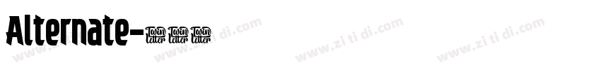 Alternate字体转换 Alternate字体转换