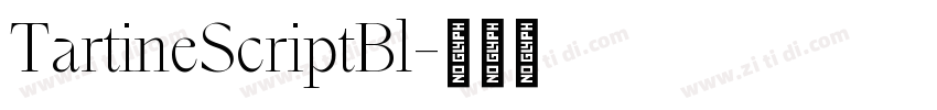 TartineScriptBl字体转换