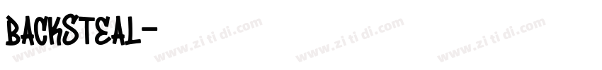 backsteal字体转换