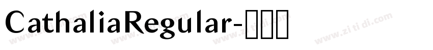 CathaliaRegular字体转换 CathaliaRegular字体转换