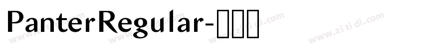 PanterRegular字体转换 PanterRegular字体转换