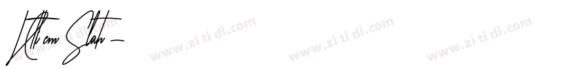 KittemSlant字体转换