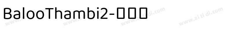 BalooThambi2字体转换