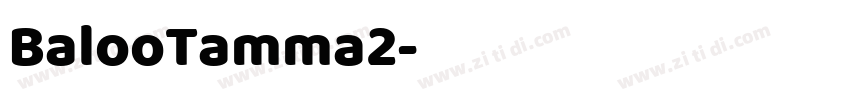BalooTamma2字体转换