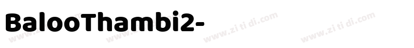 BalooThambi2字体转换