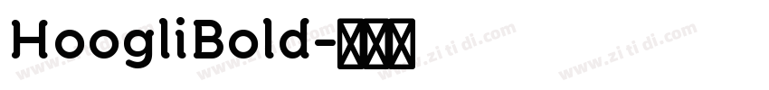 HoogliBold字体转换