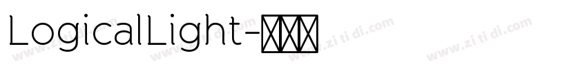 LogicalLight字体转换