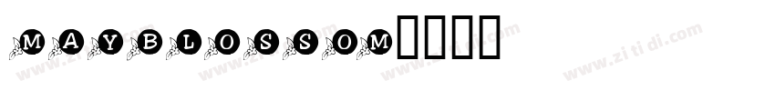 mayblossom字体转换