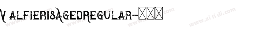 ValfierisAgedRegular字体转换