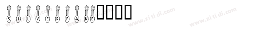 silverfake字体转换